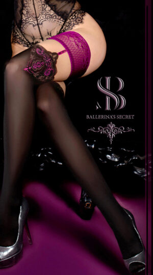 Magenta Contrast Hold Ups