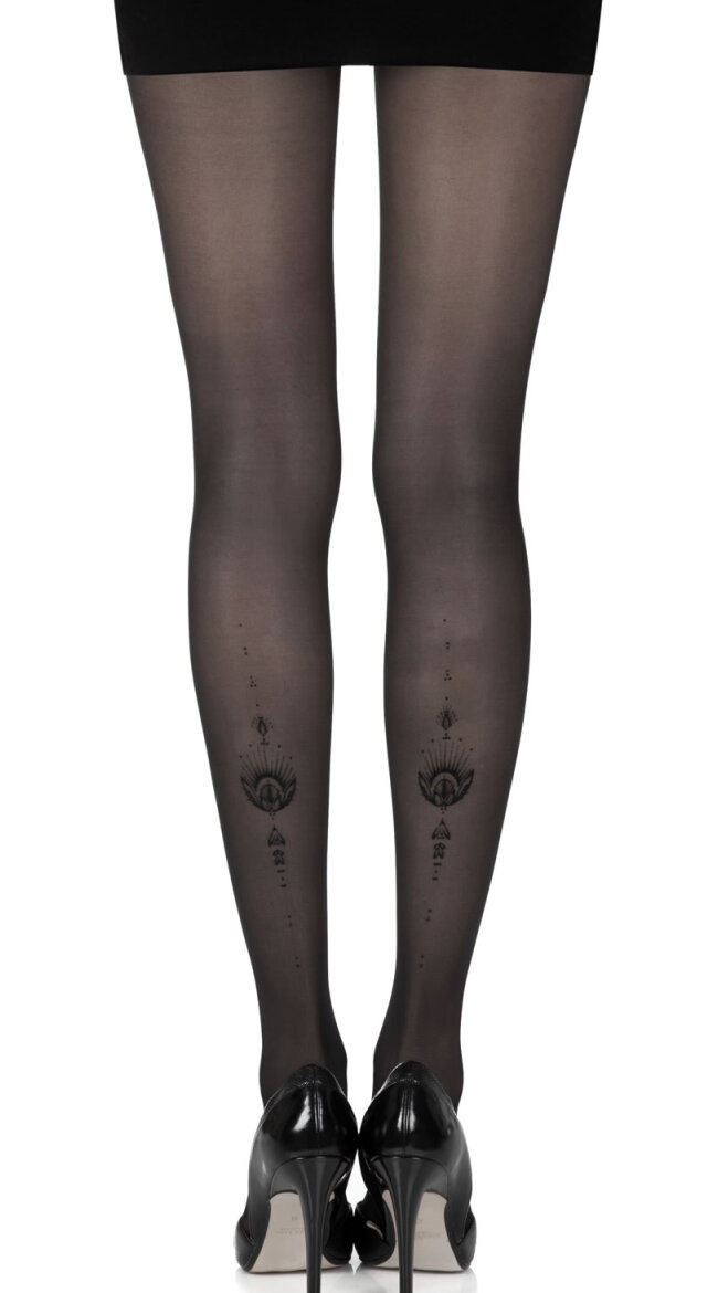 Jewel Print Sheer Tights