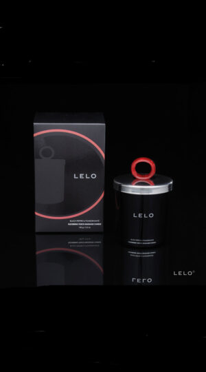 Lelo Black Pepper & Pomegranate Massage Candle