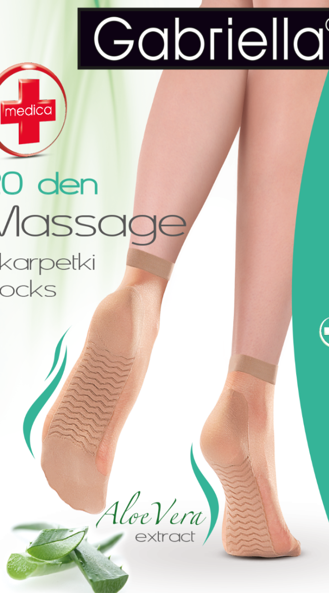 Melisa Foot-Massage Ankle Socks