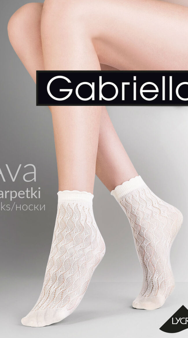 Ava Nero (Black) Hosiery Socks