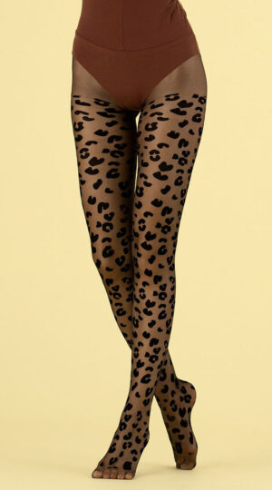Animal Print Tights