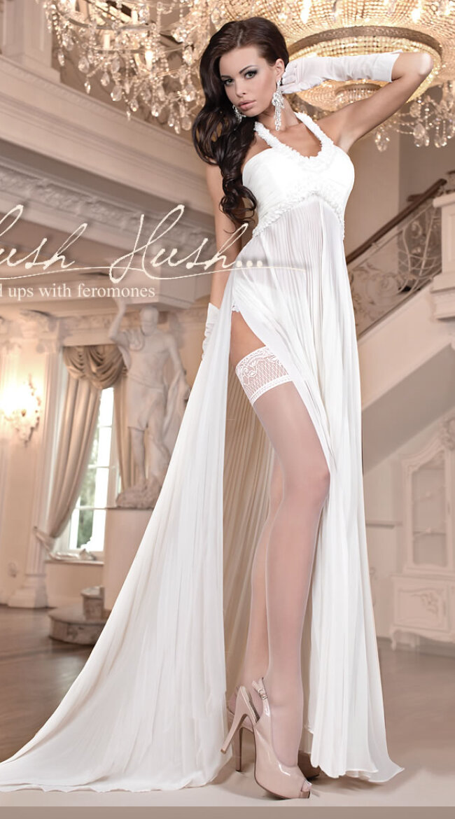 Ivory Pheromone Sheer Hold Ups