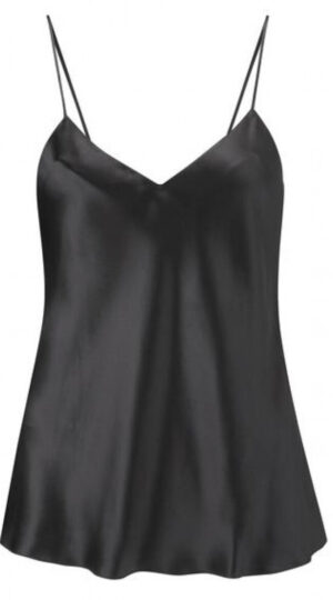 Black Silk Camisole