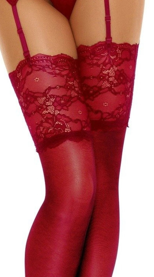 Cherry Romance Stockings