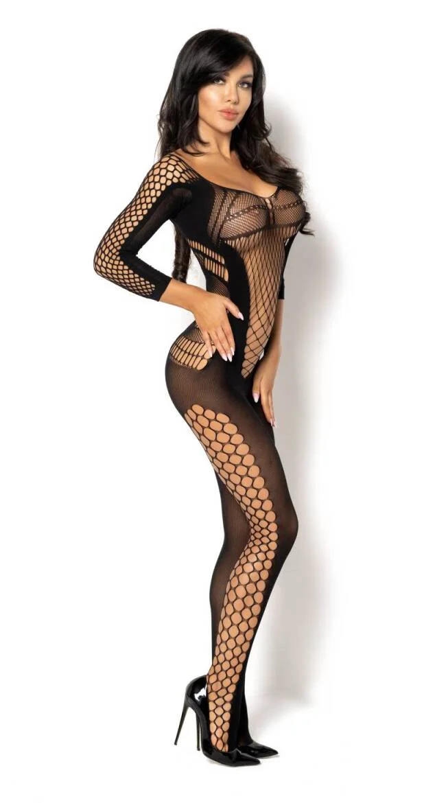 Temptress Black Bodystocking