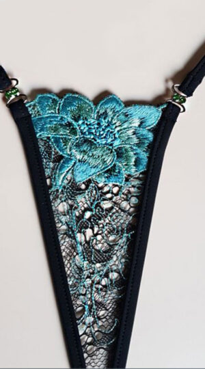 Celeste Lace Micro Thong