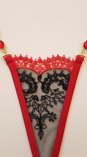 Chloe Lace Mini Thong
