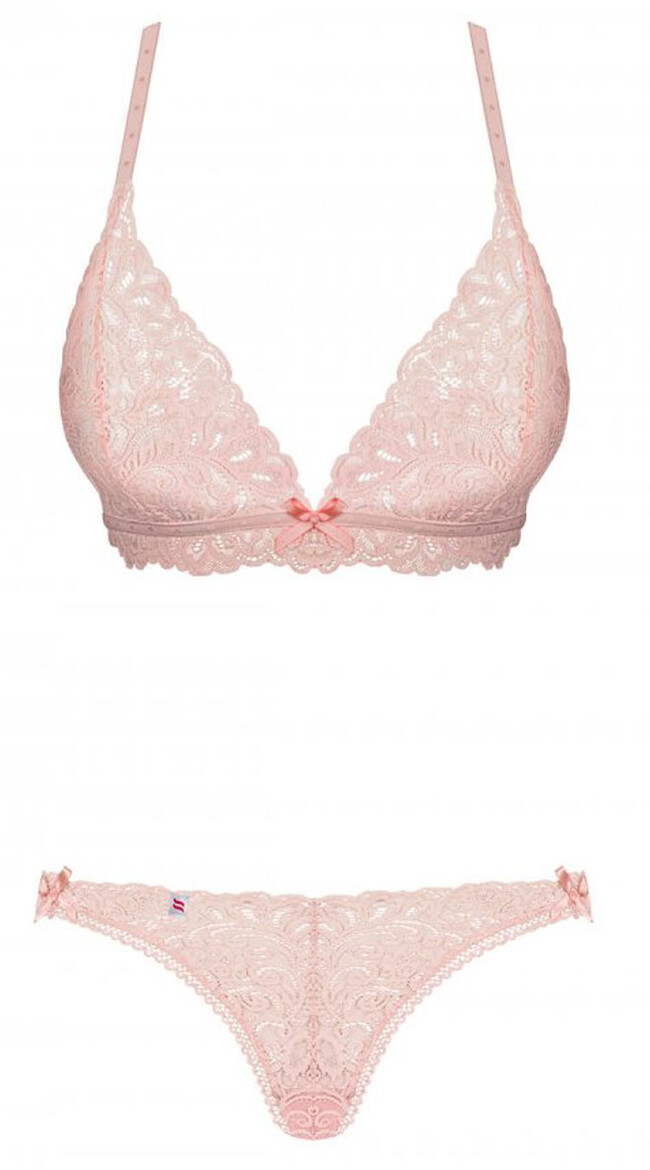 Delicanta Pink Bra Set