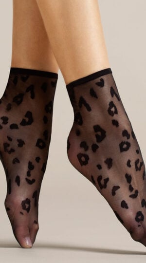 Doria Animal Print Socks
