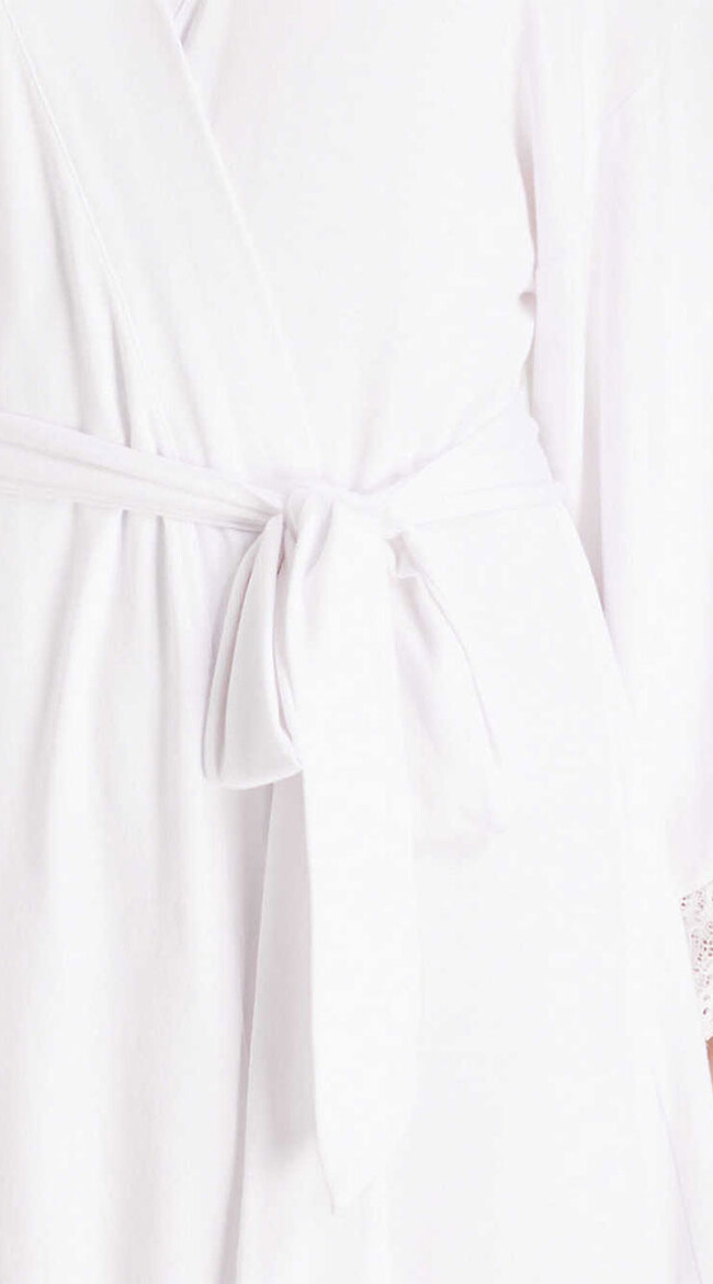 Eberjey White Kimono Robe
