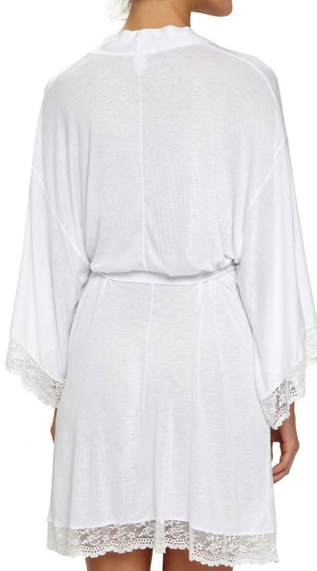 Eberjey White Kimono Robe