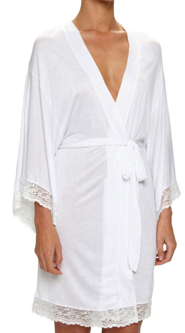 Eberjey White Kimono Robe