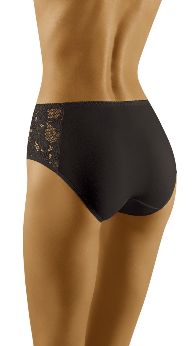 Eco-Vu Deep Sided Black Full Brief