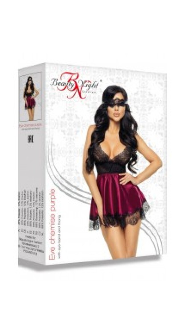 Seductive Eve Purple Chemise