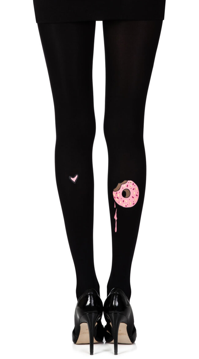 Donut Love Opaque Tights