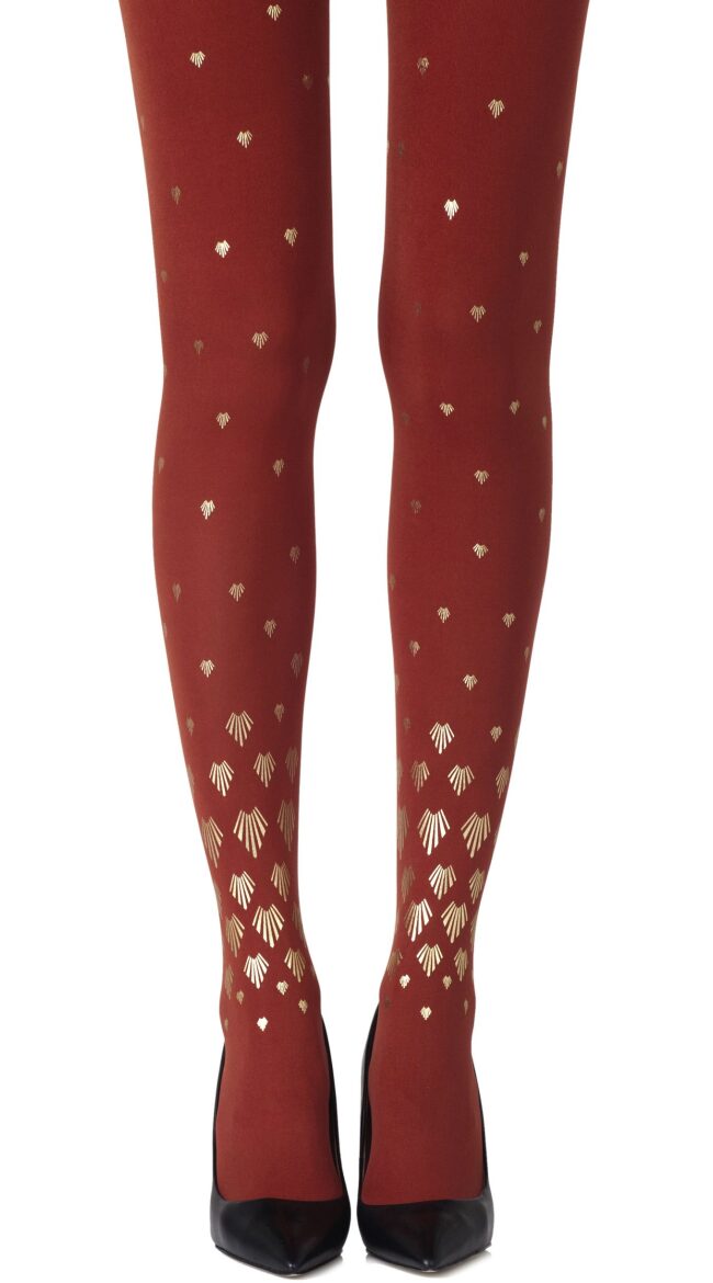 Shell Out Print Tights