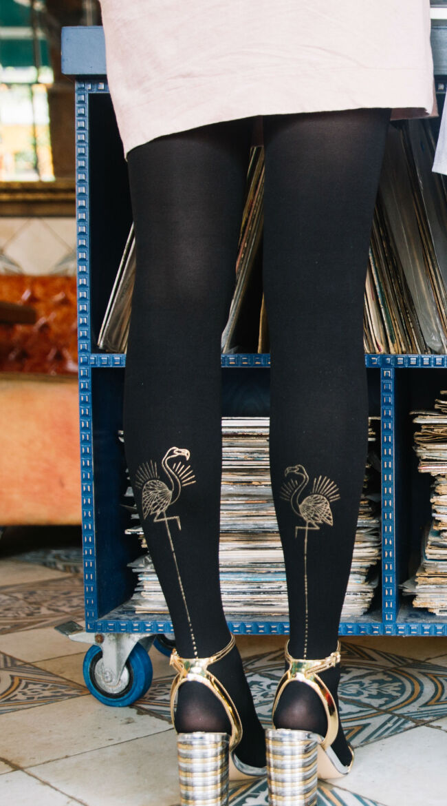 Flaming-O Miami Night Tights