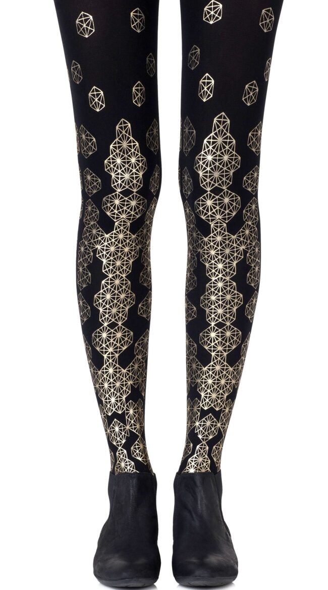 Queen Bee Print Tights