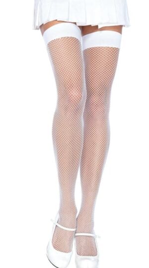 Fishnet Thigh High Stockings