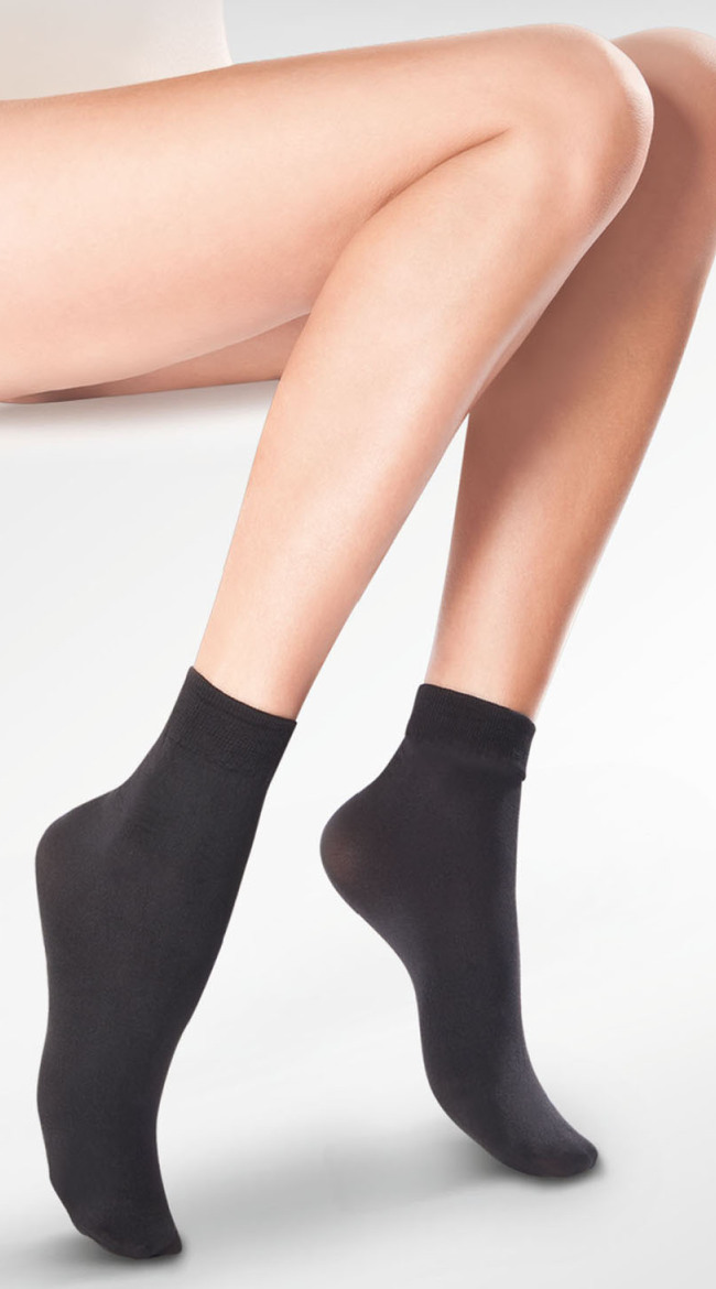 Nero Patterned Knee Highs