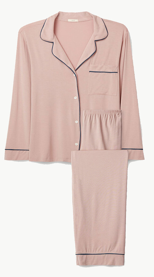 Gisele Pink Long PJ Set