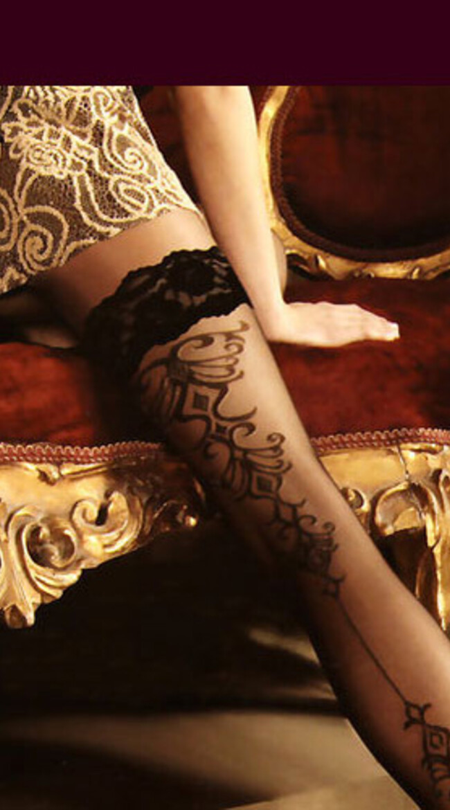 Hold Up Fashion Stockings