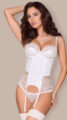 Ivory Satin Bridal Corset