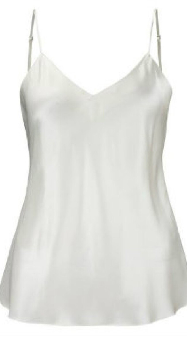 Ivory Silk Camisole | BEDTIME FLIRT