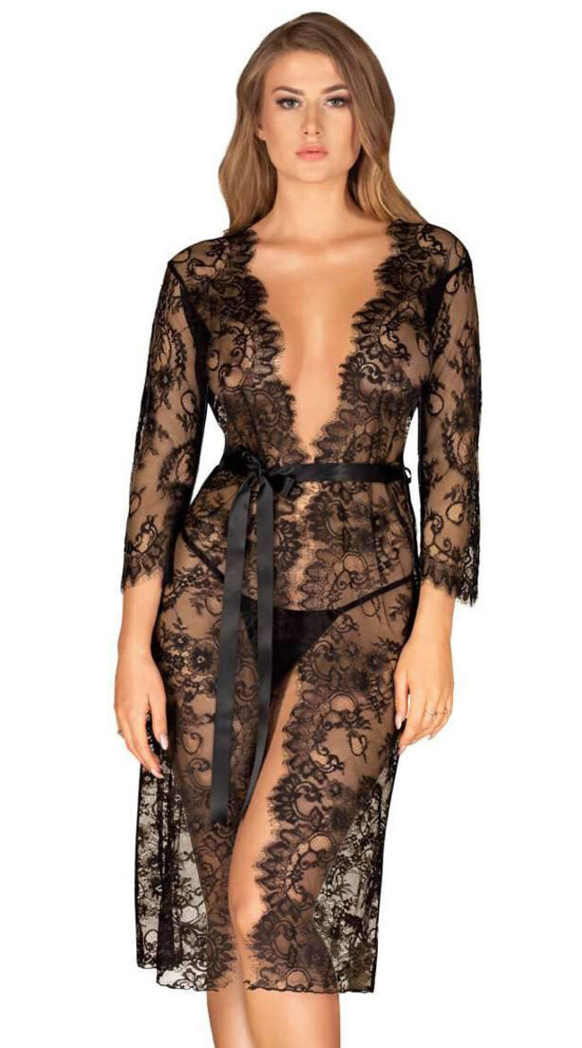 Lashy Peignoir Robe