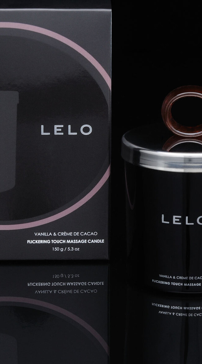 Lelo Vanilla & Creme De Cacao Massage Candle