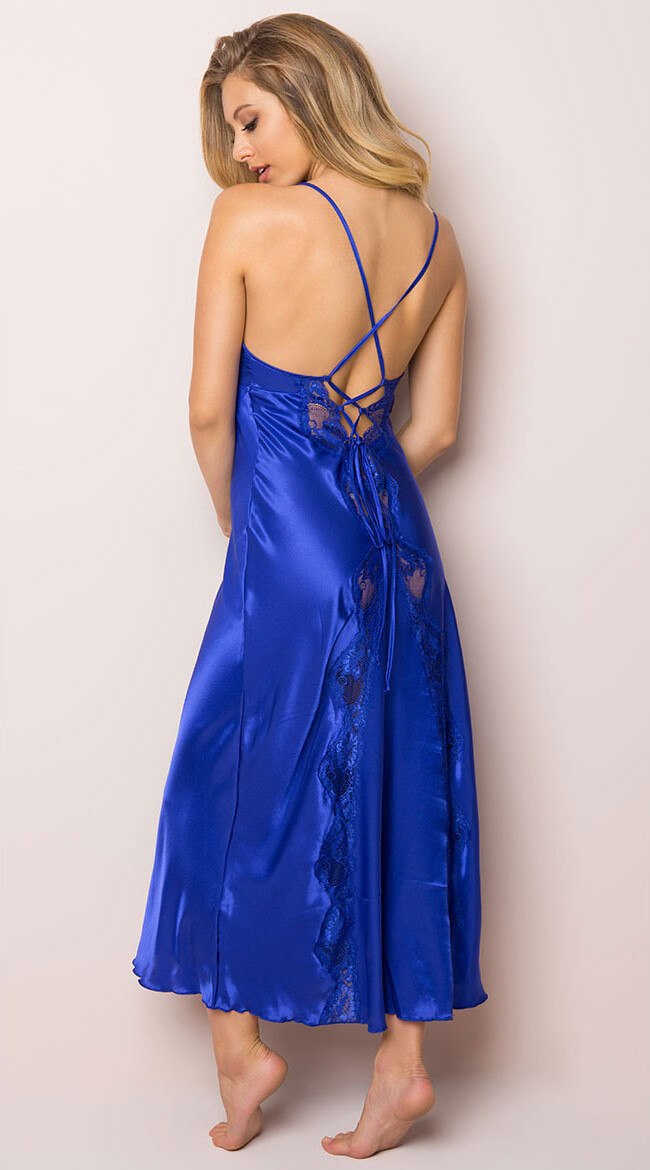 Long Satin Nightdress