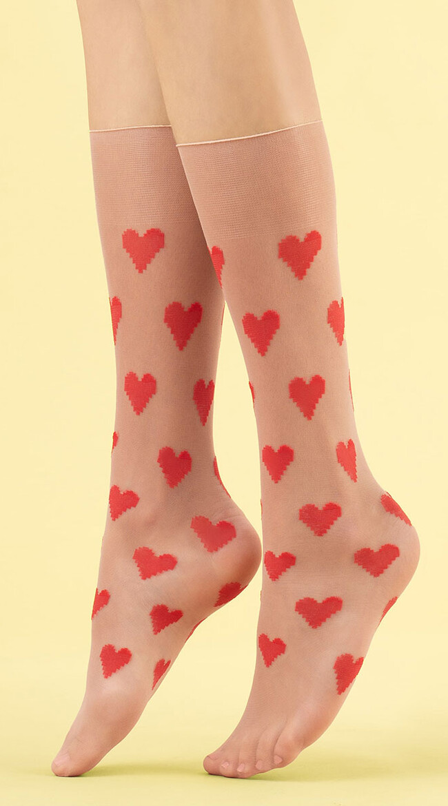 Love Me Heart Socks