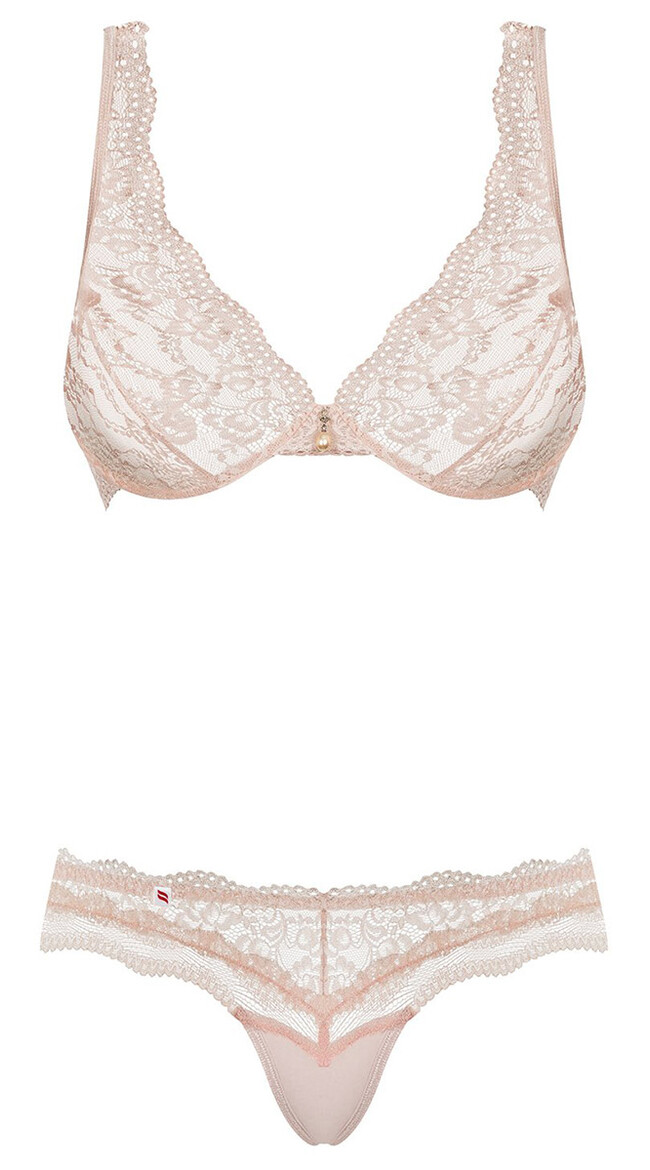 Luvae Pink Bra Set