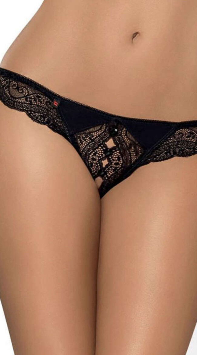 Miamor Black Cupless Bra