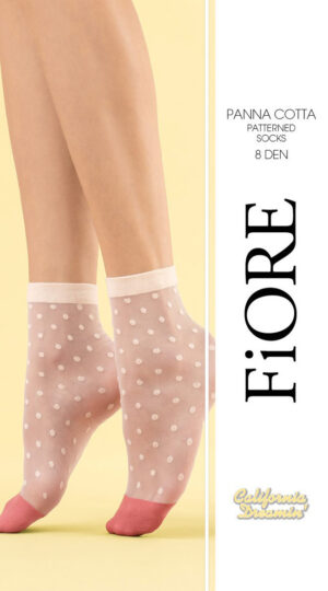 Panna Cotta Ankle Socks