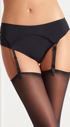 Petit Secret Black Suspender Belt