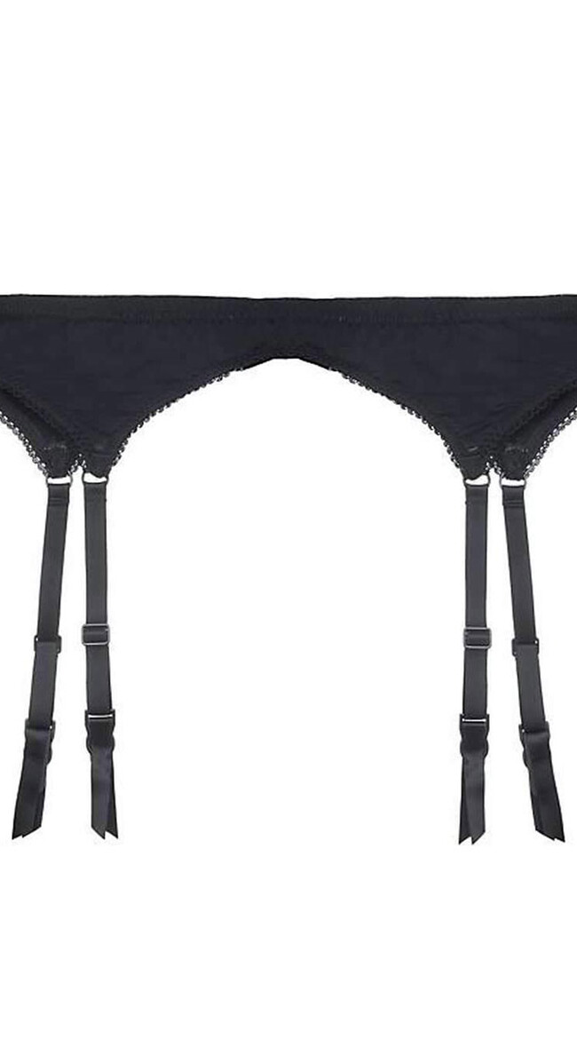 Petit Secret Black Suspender Belt