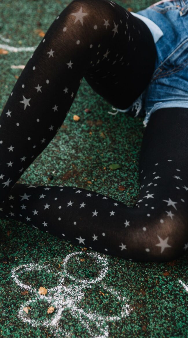 Starstruck Black Tights