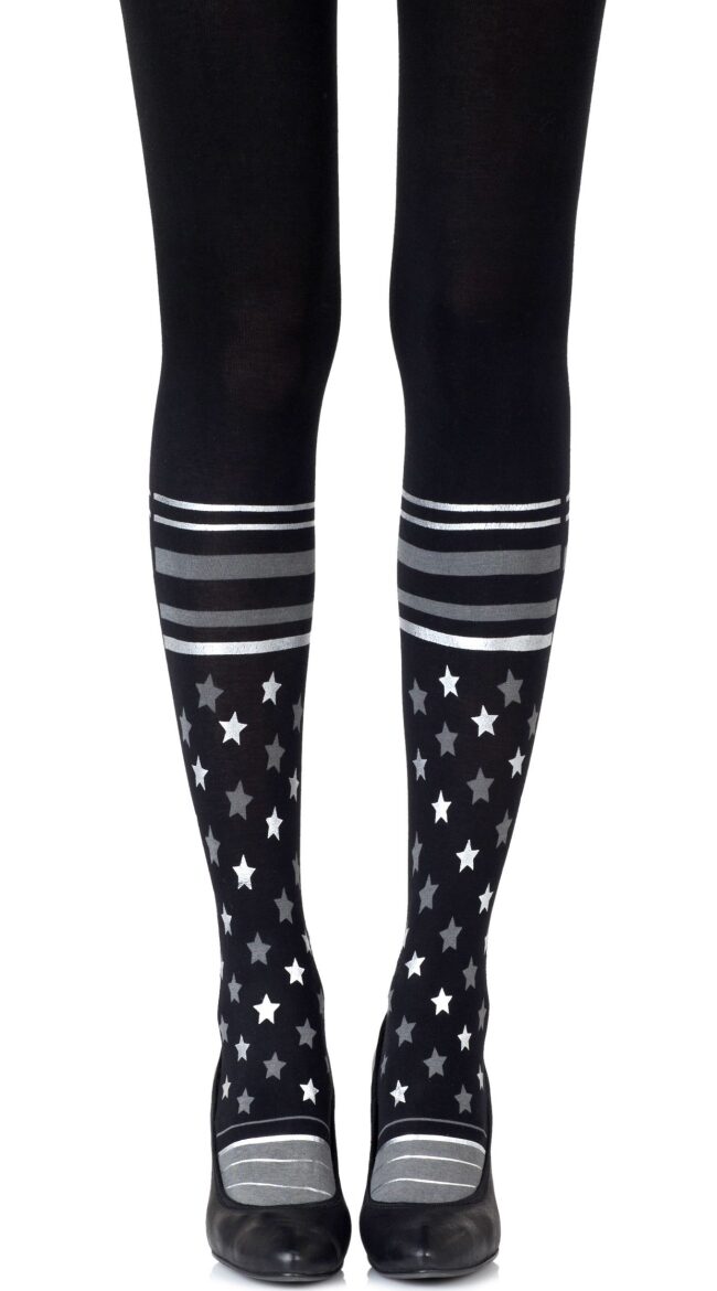 Preppy Star Sock-Style Tights