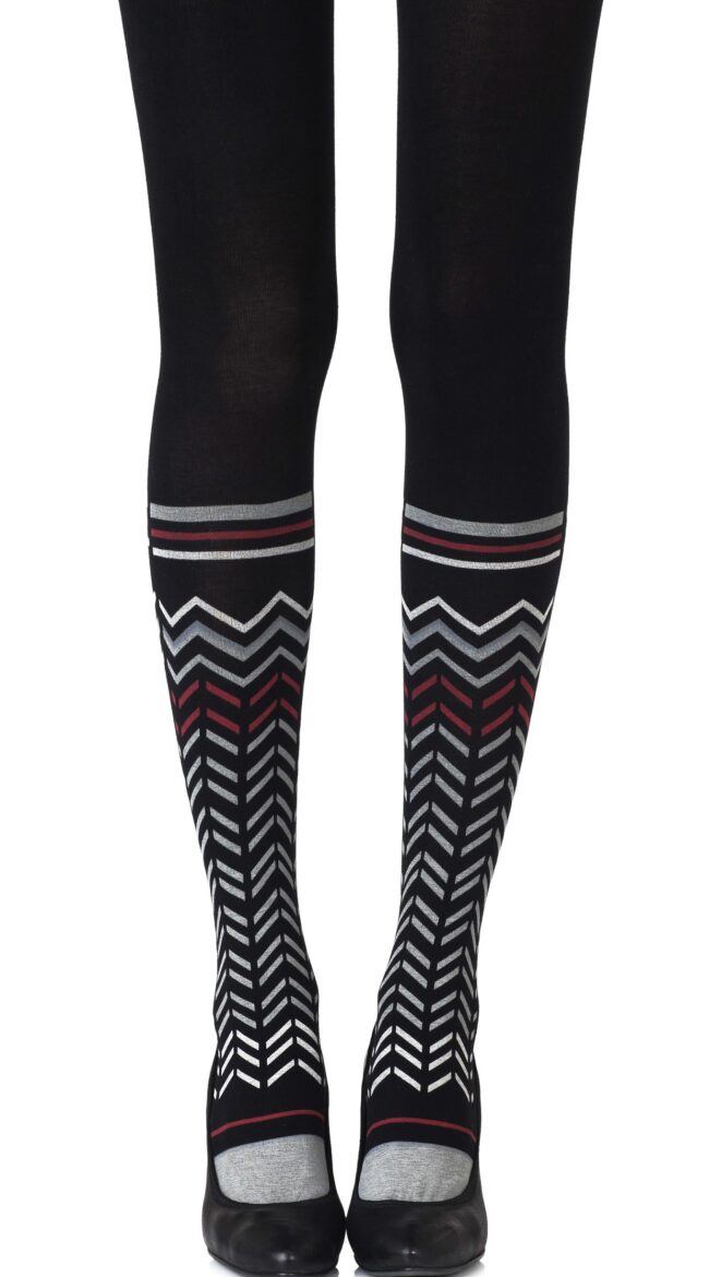 Zig Zag Walk Tights