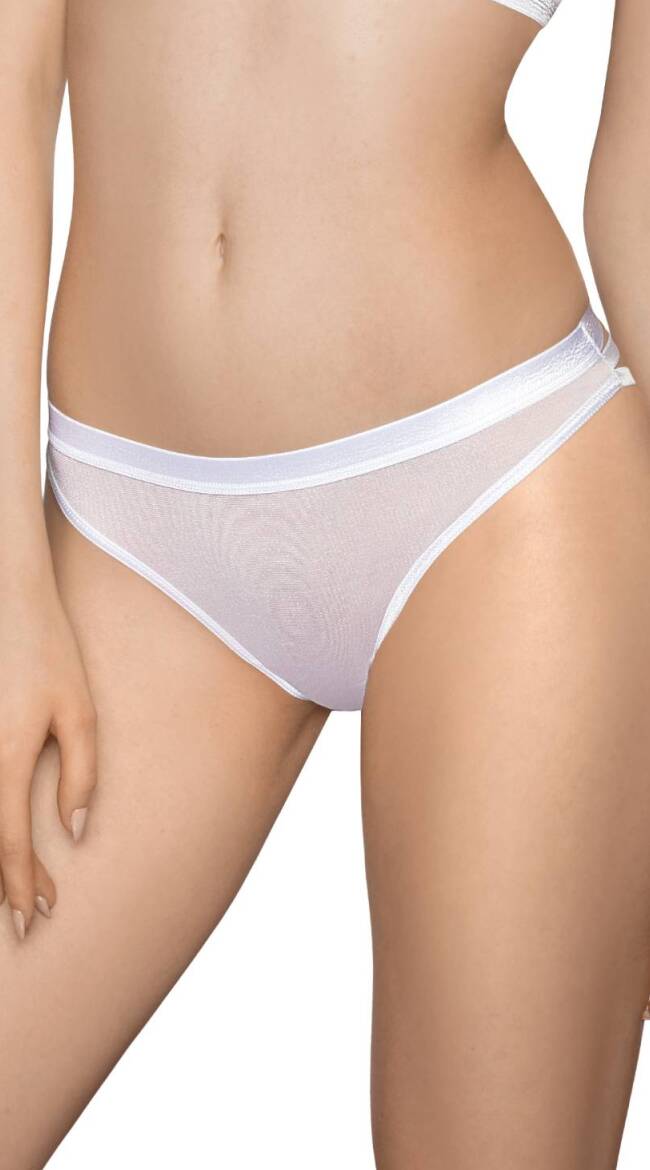 Lisbet White Thong