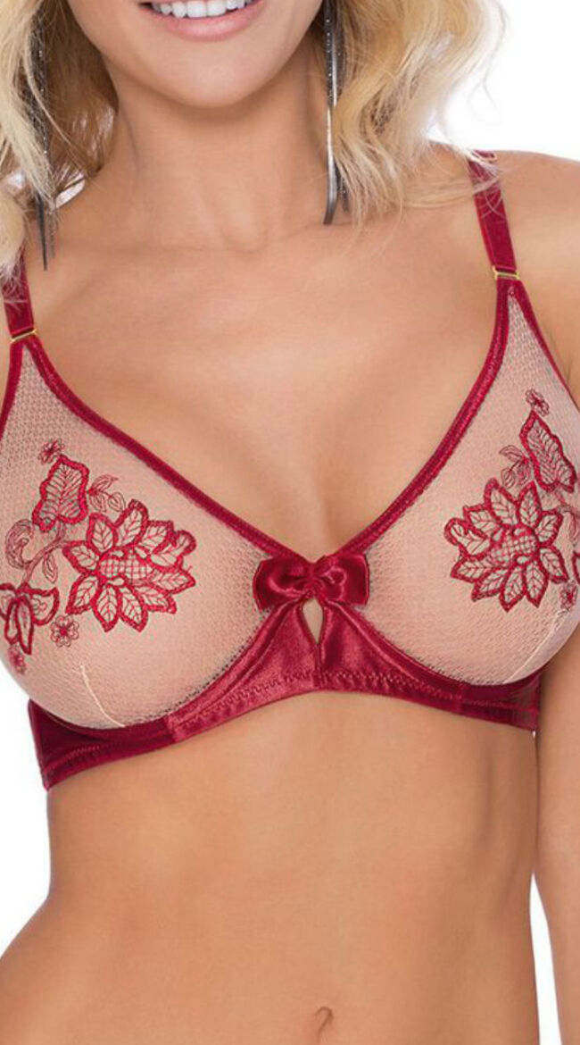 Mehendi Flower Delight Soft Cup Bra