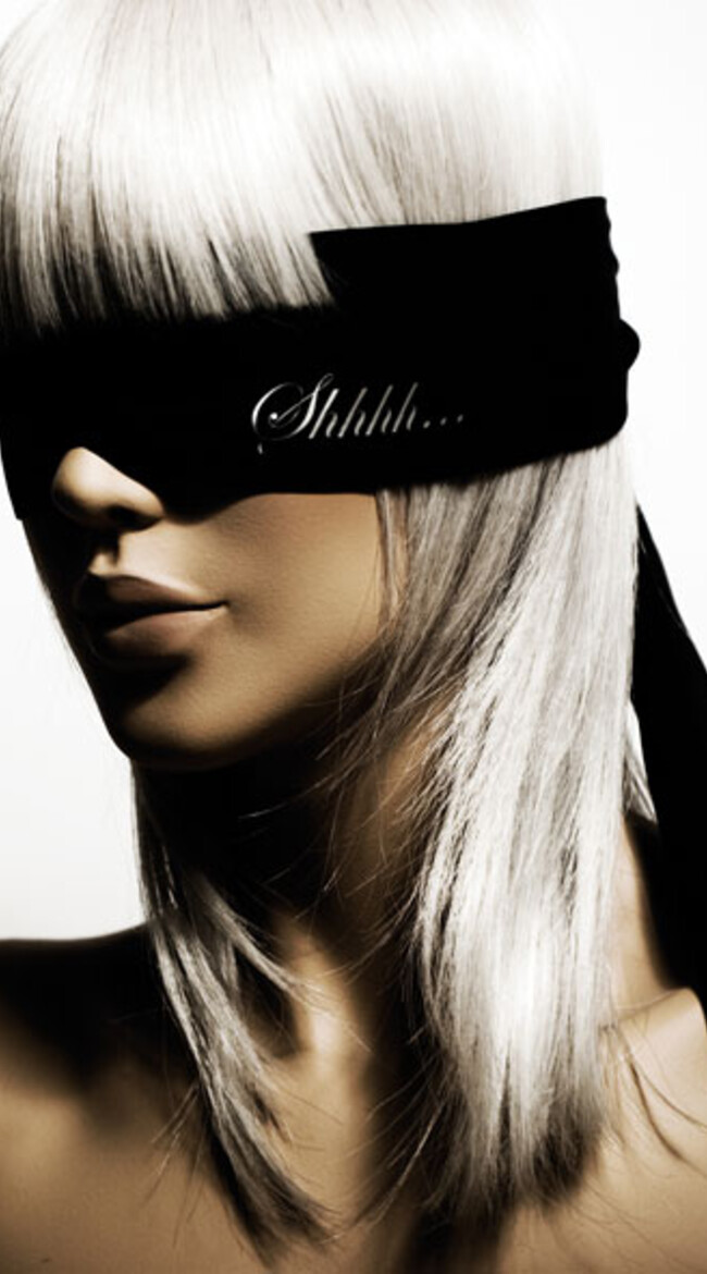 Shhh Satin Blindfold