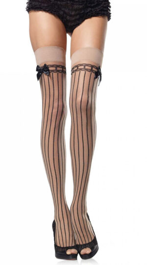 Striped stockings