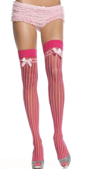 Striped stockings