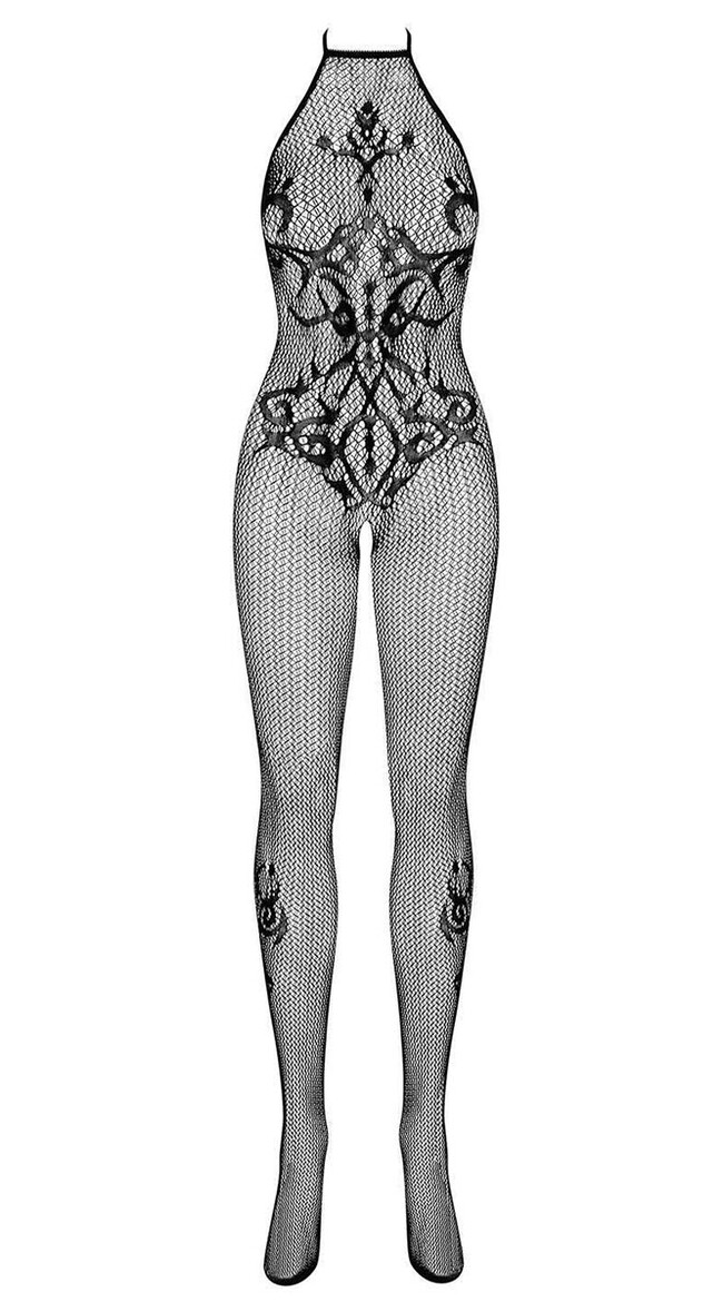 Tattoo Fishnet Bodystocking