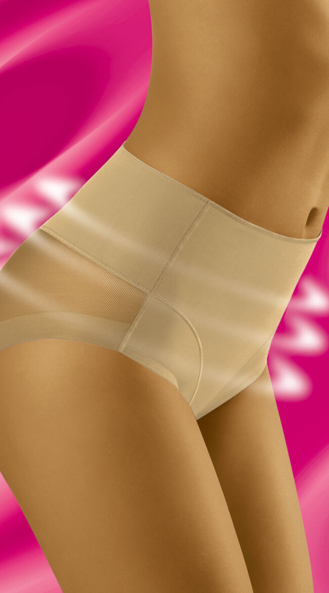 Uniqa Beige Shapewear Briefs