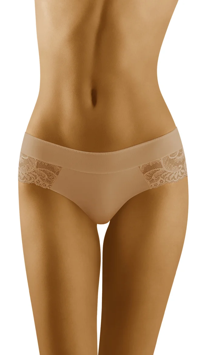 Cara White Lace Brief