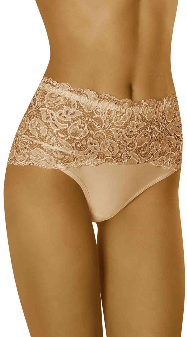 Flirty Lace Beige Briefs